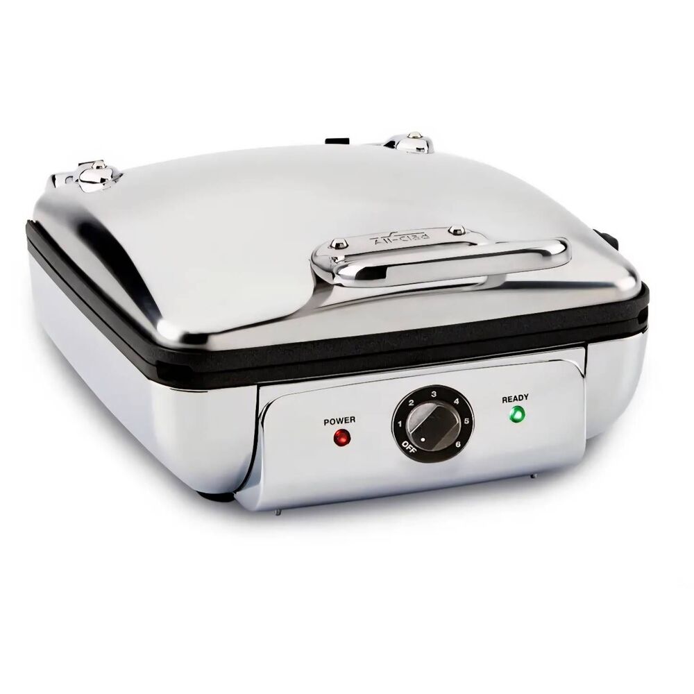 All-Clad 4-Slice Gourmet Waffle Maker w/Removable Plates